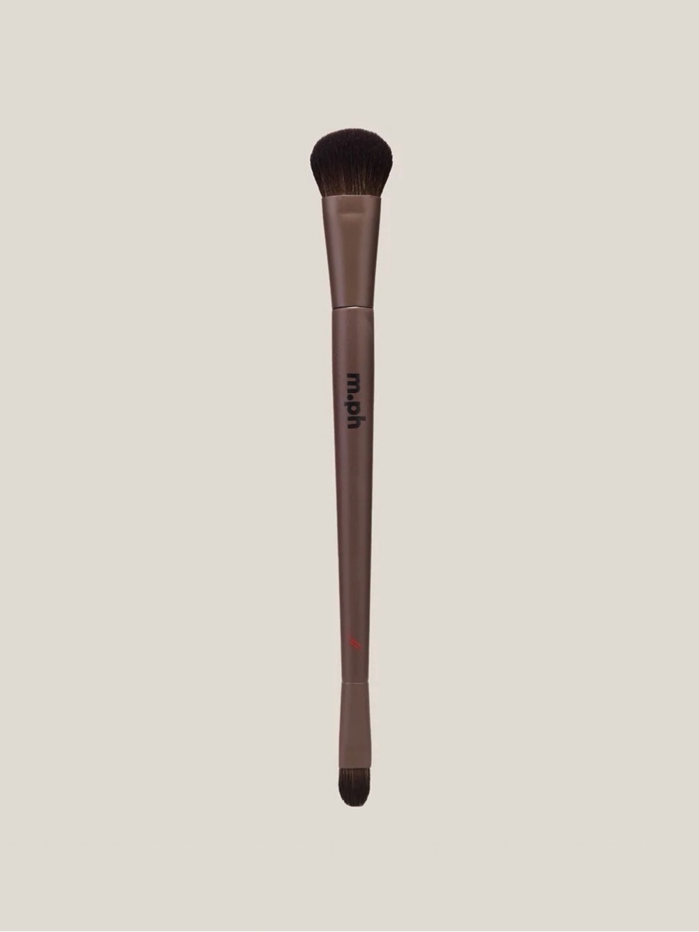 M.ph Dual-Ended Eyeshadow & Blending Brush in Brown